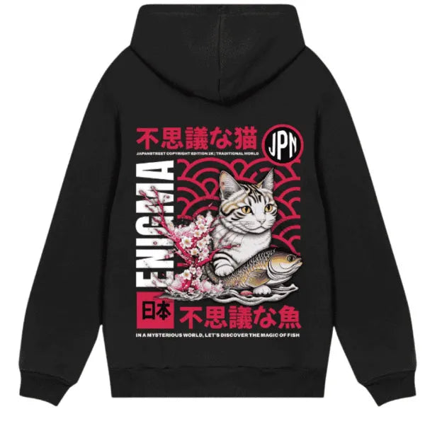 Heavyweight washed vintage loose casual hoodie for men in solid colour with long sleeves and top stitched patch pocket