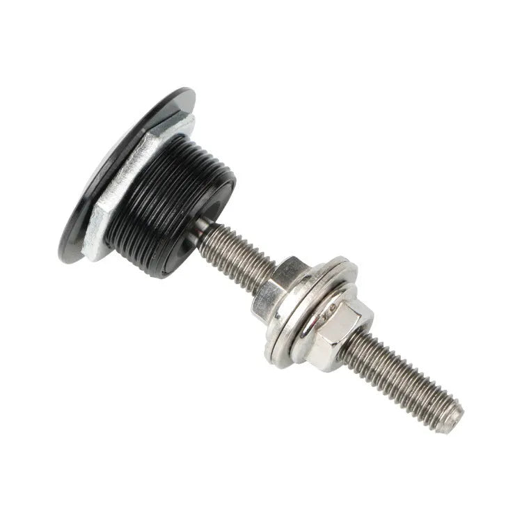 30mm diameter engine cover lock in silver, black, gold, blue, and red colour options